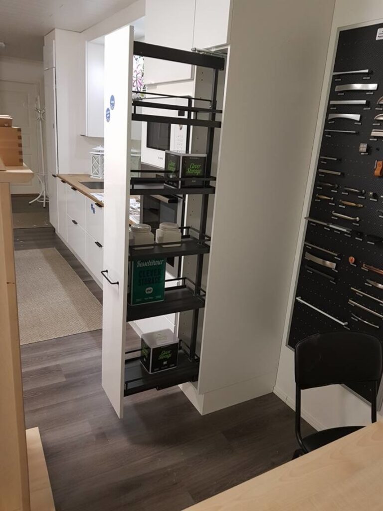 Toteutettu keittiö